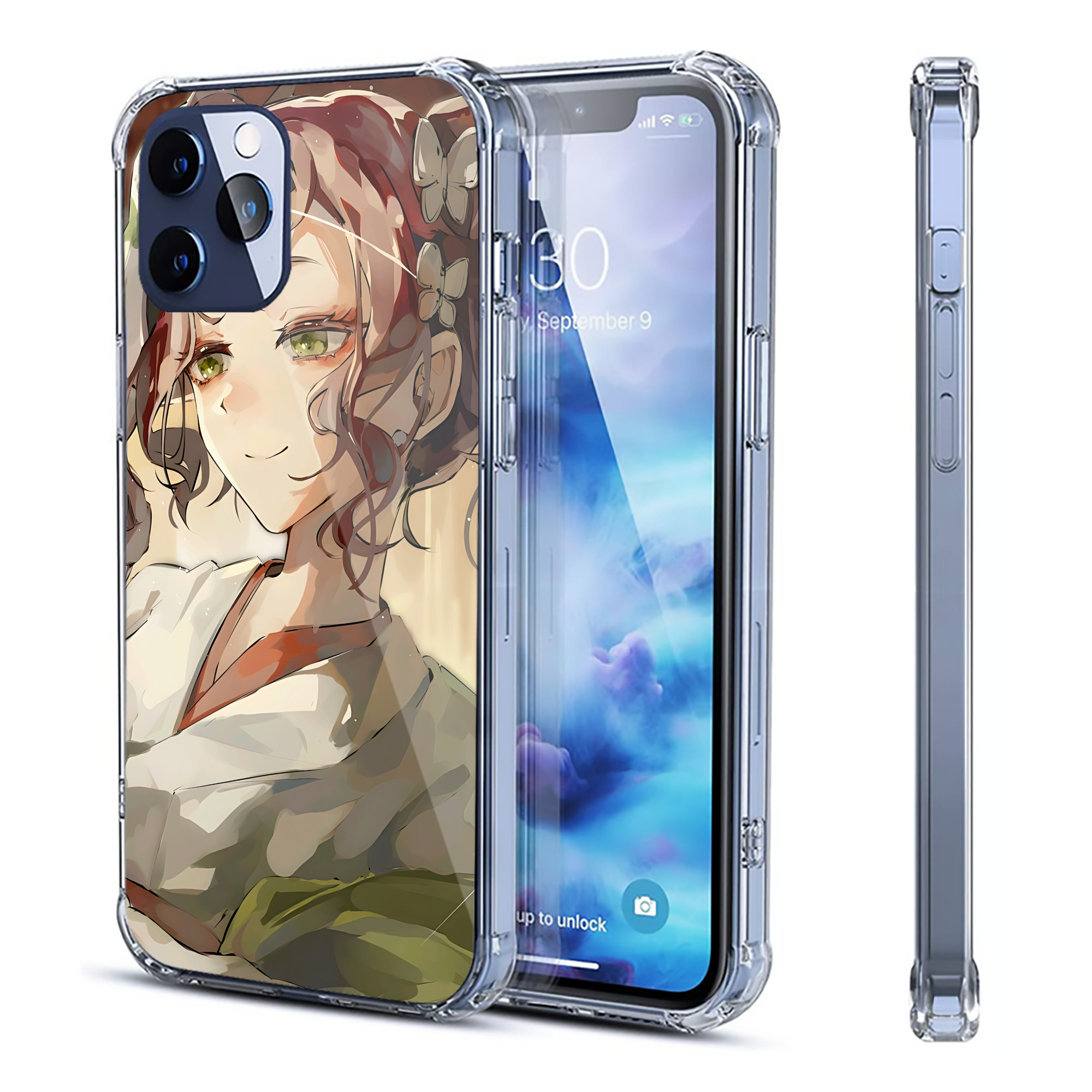 （画像用） 薬屋のひとりごと The Apothecary Diaries 【iPhone 12シリーズ対応】透明スマホケース（クリアソフトケース）